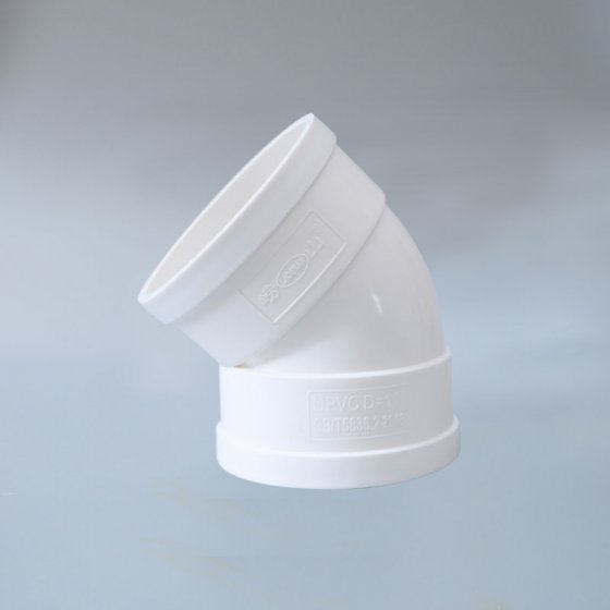 PVC-U45°彎頭