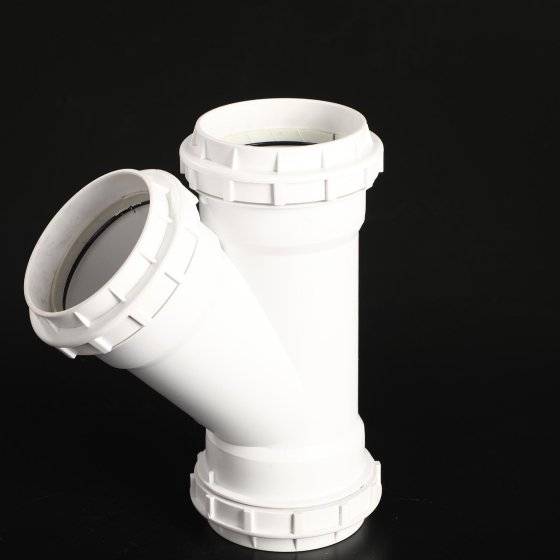 PP加強型柔性螺紋--斜三通